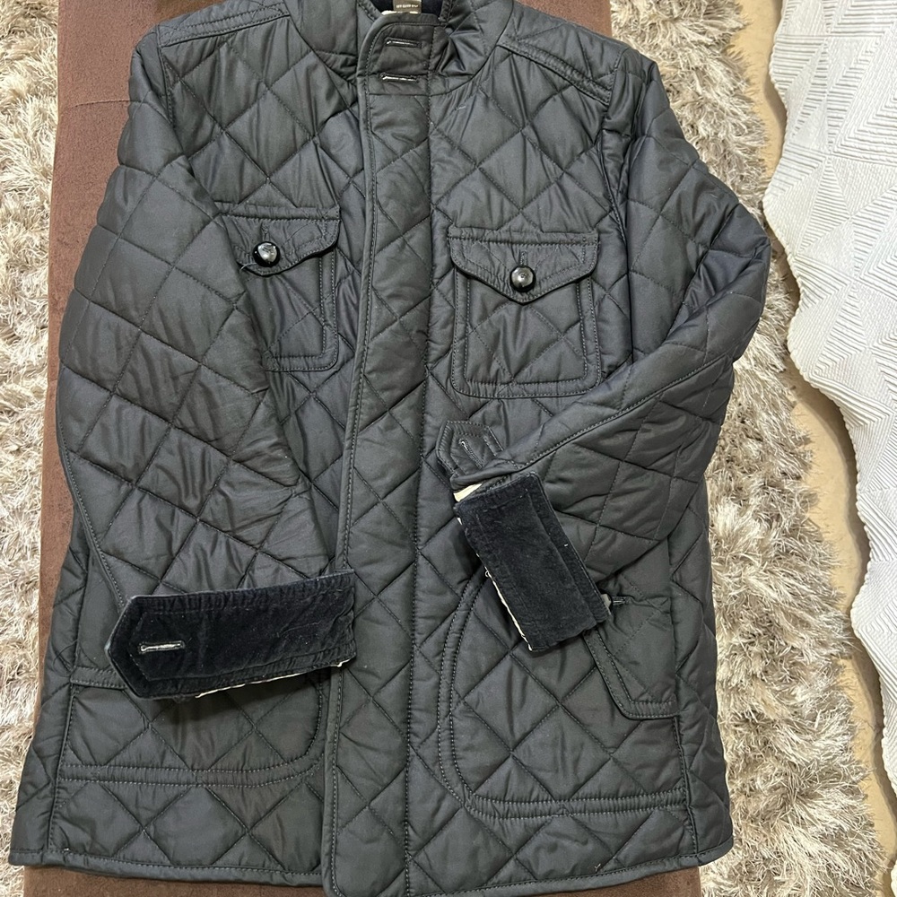 coach quilted jacket